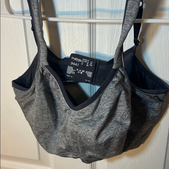 Sculptresse Balconette Non-Padded Underwire Sports Bra – Size 38G - Picture 5 of 8